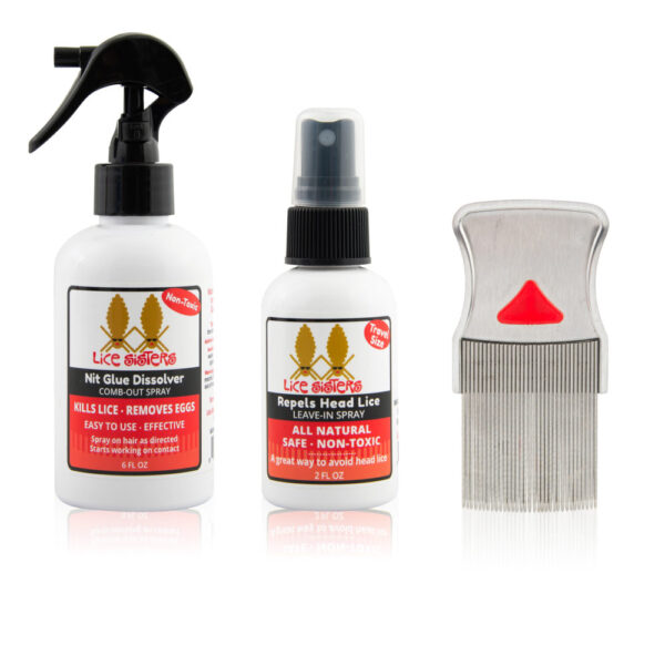 Lice Sisters Lice Treatment and prevention kit lice removal Birmingham Michigan product composite