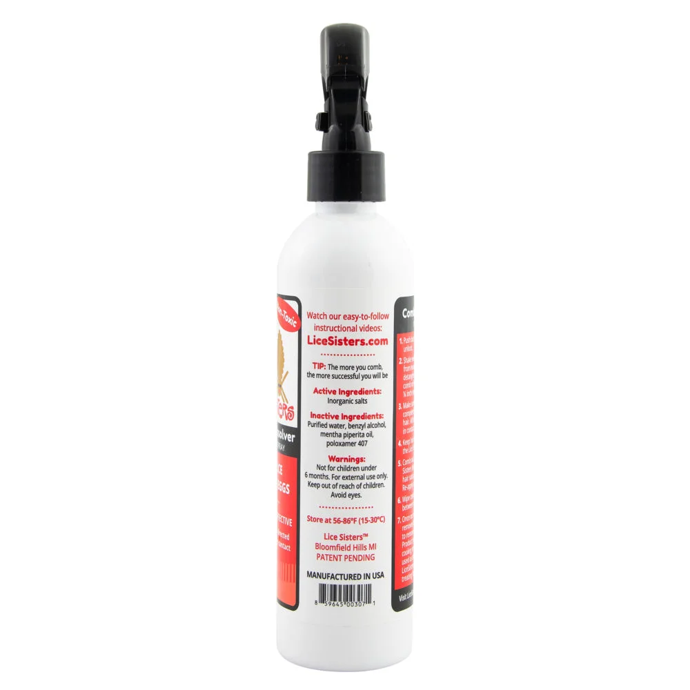 Lice Sisters Lice Treatment nit glue dissolver product photo nit glue dissolver