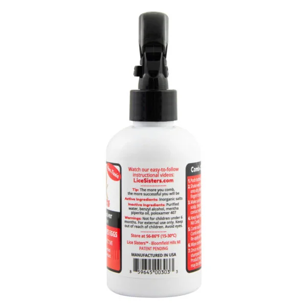Lice Sisters Lice Treatment nit glue dissolver product photo nit glue dissolver