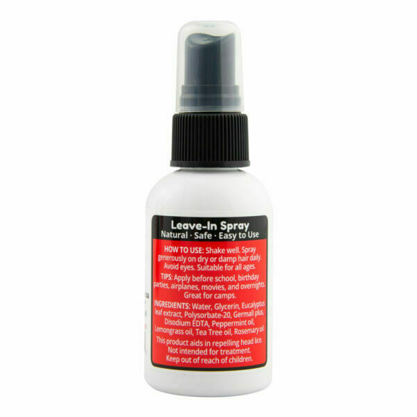Lice Sisters Lice Prevention Spray lice removal Birmingham Michigan repels head product photo nit glue dissolver
